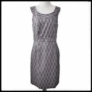 Robbie Bee Printed Sleeveless Dress